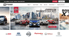 Desktop Screenshot of hmotores.cl
