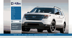 Desktop Screenshot of hmotores.com